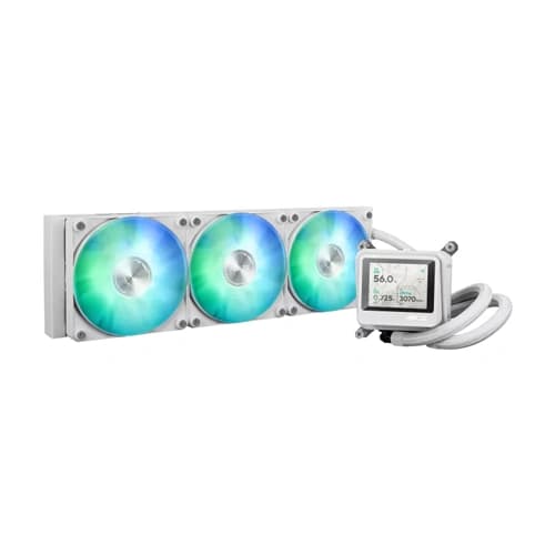 Asus AYW Gaming LC 360 ARGB LCD White Edition CPU Liquid Cooler Asus AYW Gaming LC 360 ARGB LCD White Edition CPU Liquid Cooler
